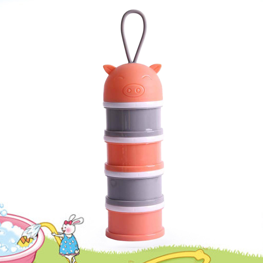 Baby Food On The Go - Portable Four-Layer Baby Food Storage Box