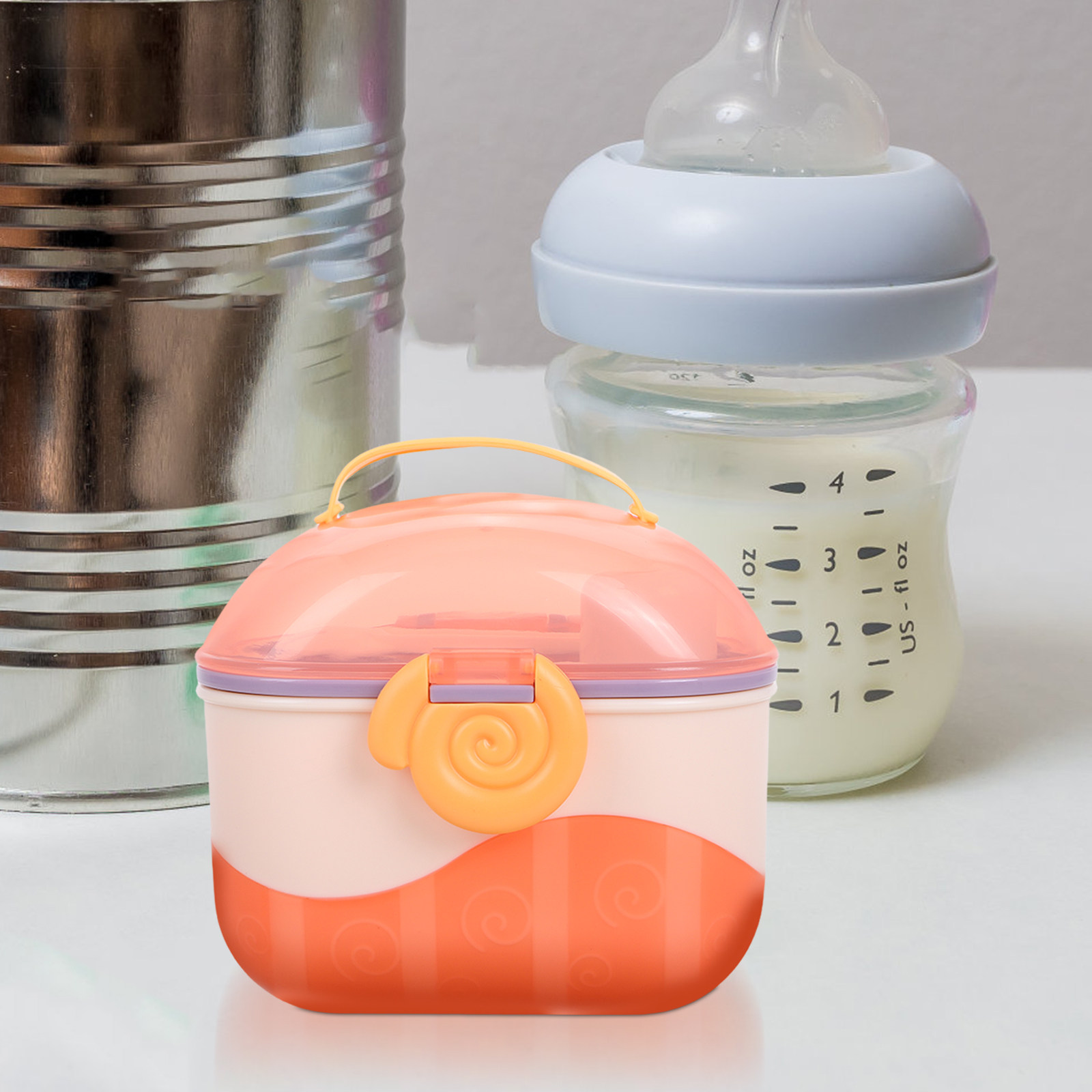 Baby Food On The Go - Portable Baby Formula Dispenser Milk Powder