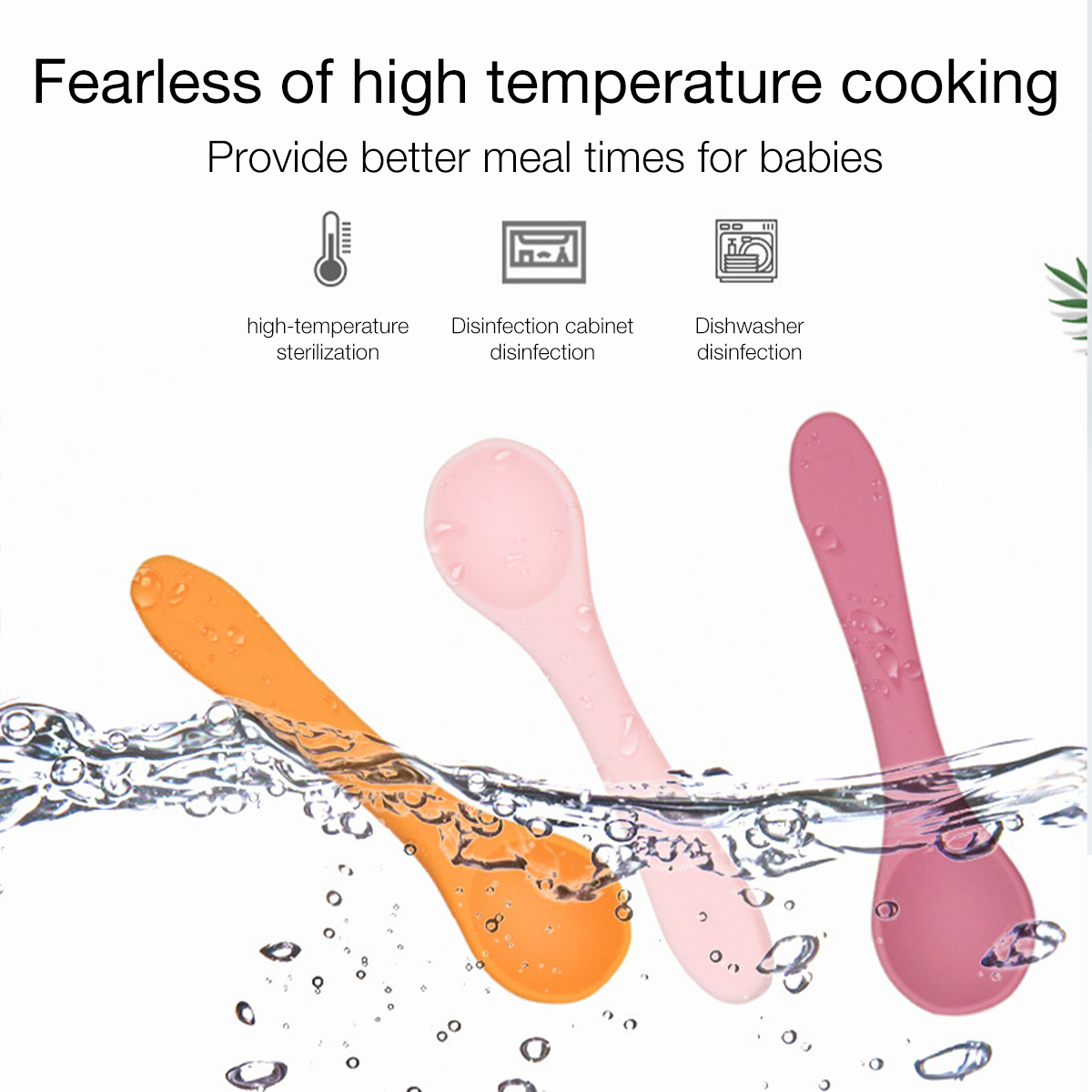 Soft Silicone Baby Feeding Spo - Baby Food Utensils avis et prix