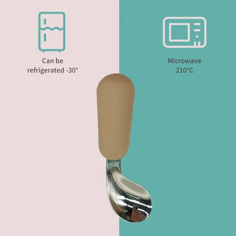 Baby Spoon Fork Set 316 Stainl - Baby Food Utensils avis et prix