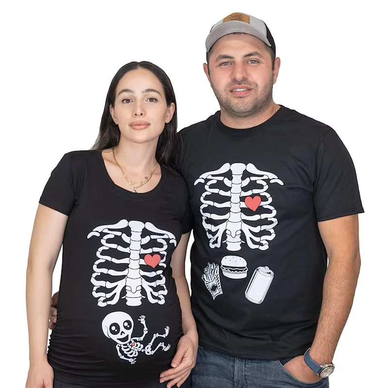Halloween Skeleton T-Shirts Co - Food Baby X Ray avis et prix