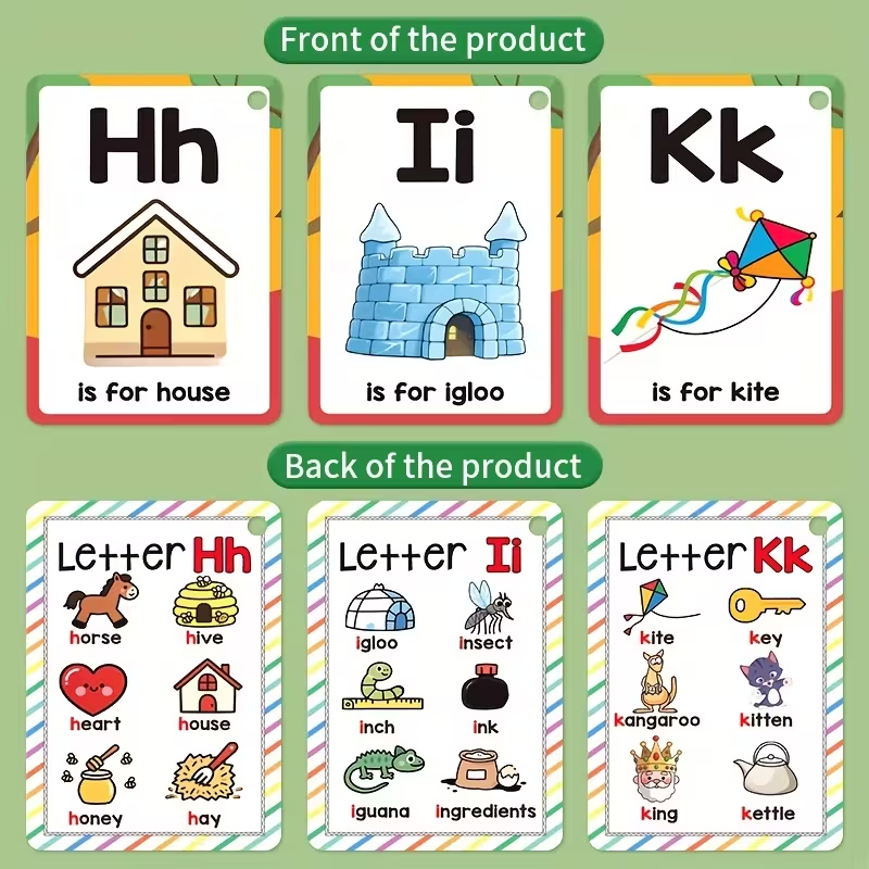 Alphabet Phonics Flash Cards f - Baby Food Chart avis et prix