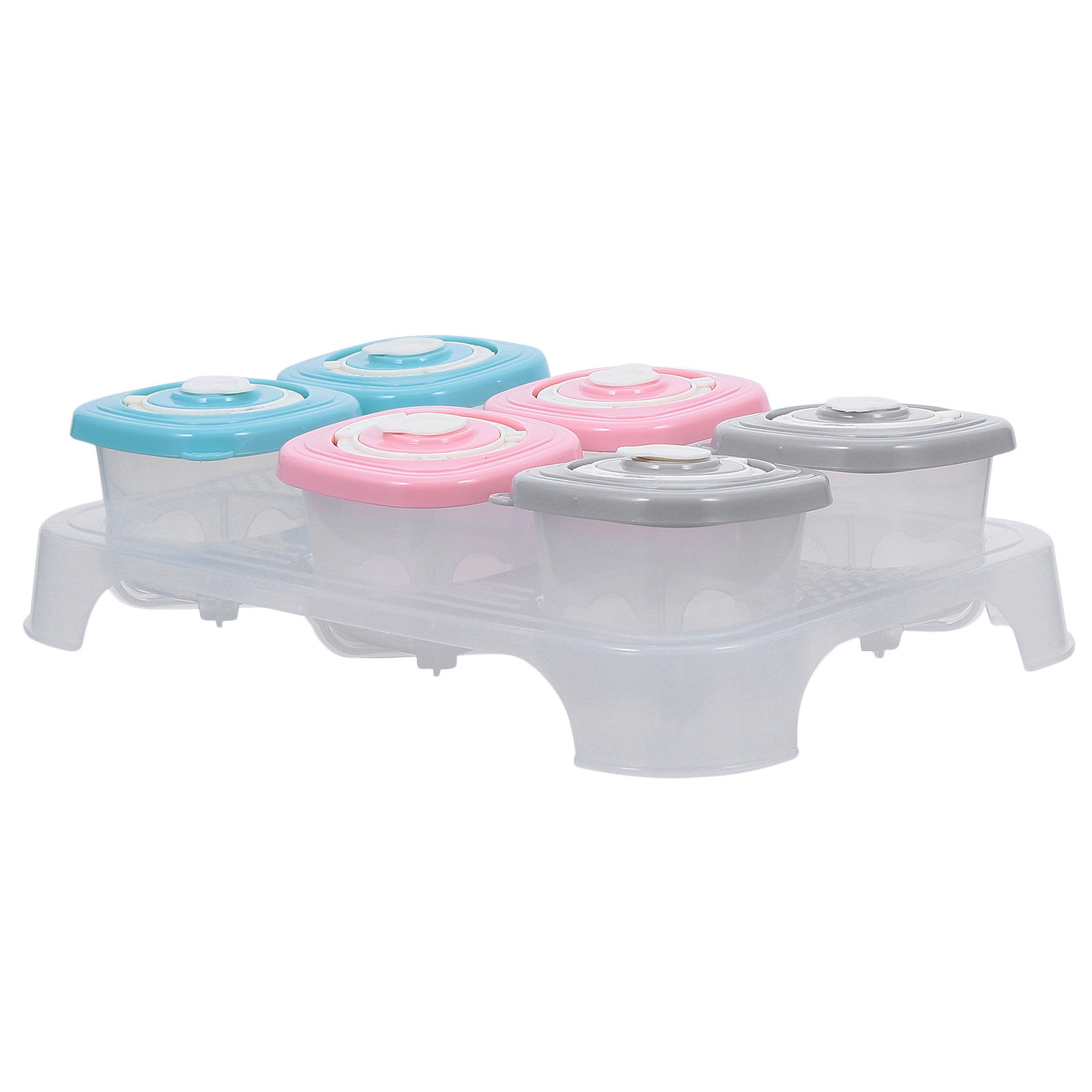 1Set Baby Food Box Blocks Safe - Baby Food Tray avis et prix