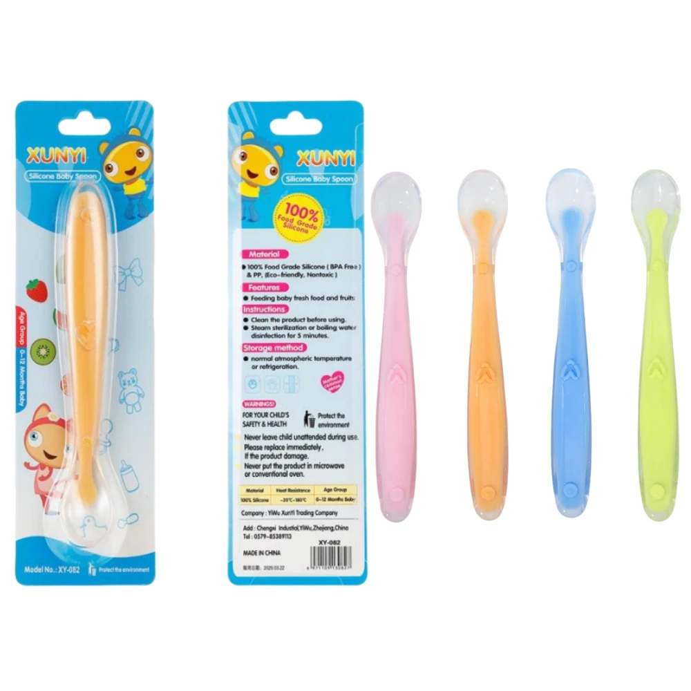 Baby Spoons Soft Silicone Todd - Baby Food Utensils avis et prix