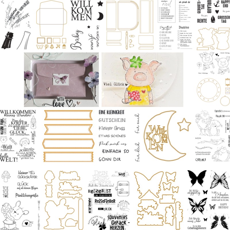 Baby Suitcase Stamps And Dies  - Baby Food Recipes avis et prix