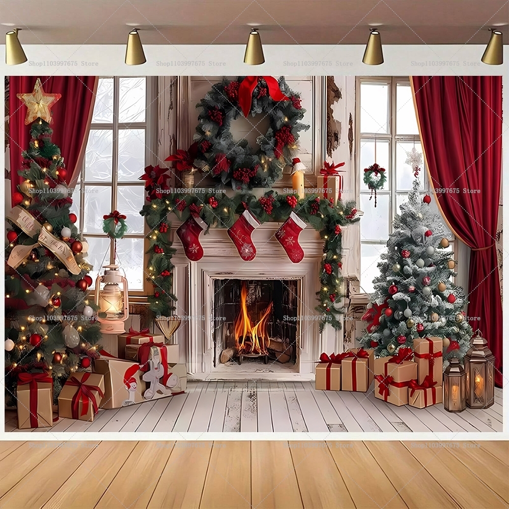 Merry Christmas Backdrops Wond - Baby Food Recipes avis et prix