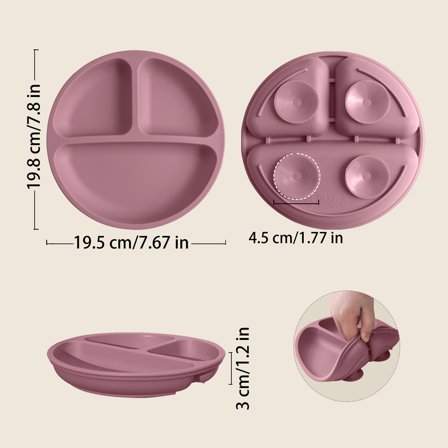 1PCS Baby Sucker Silicone Dini - Baby Food Tray avis et prix
