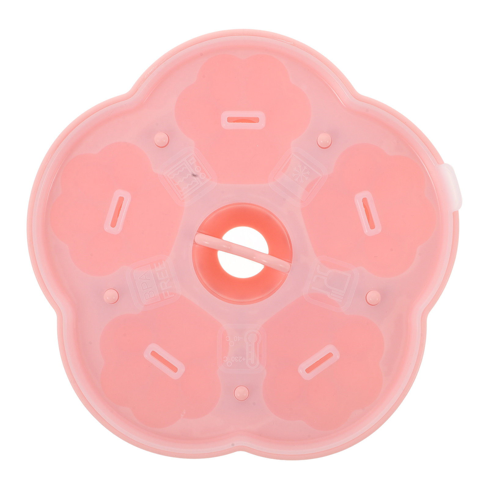 Pink Silicone Baby Food Storag - Baby Food Tray avis et prix