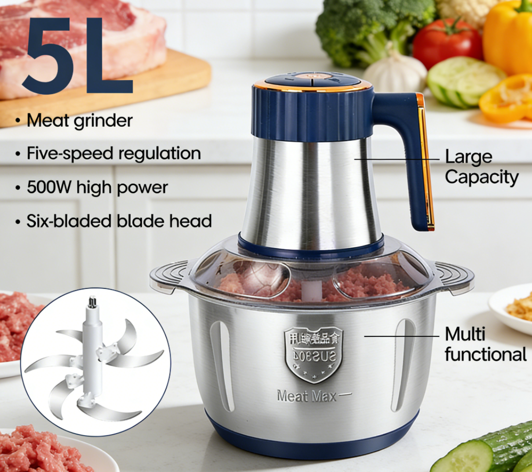 High-quality 5L Stainless Stee - Baby Food Meat avis et prix