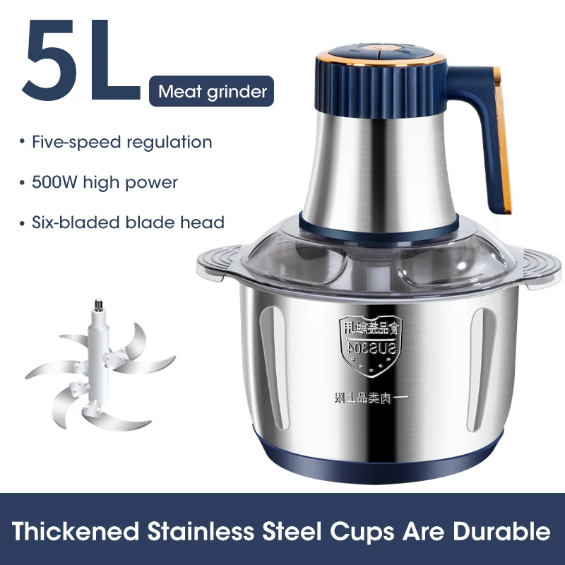 High-quality 5L Stainless Stee - Baby Food Meat avis et prix
