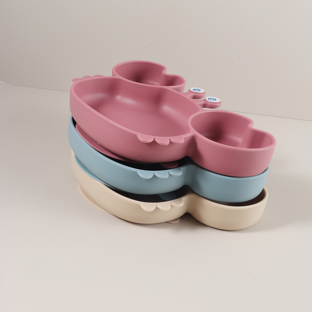 Cute Crab Shaped Silicone Baby - Baby Food Chart avis et prix