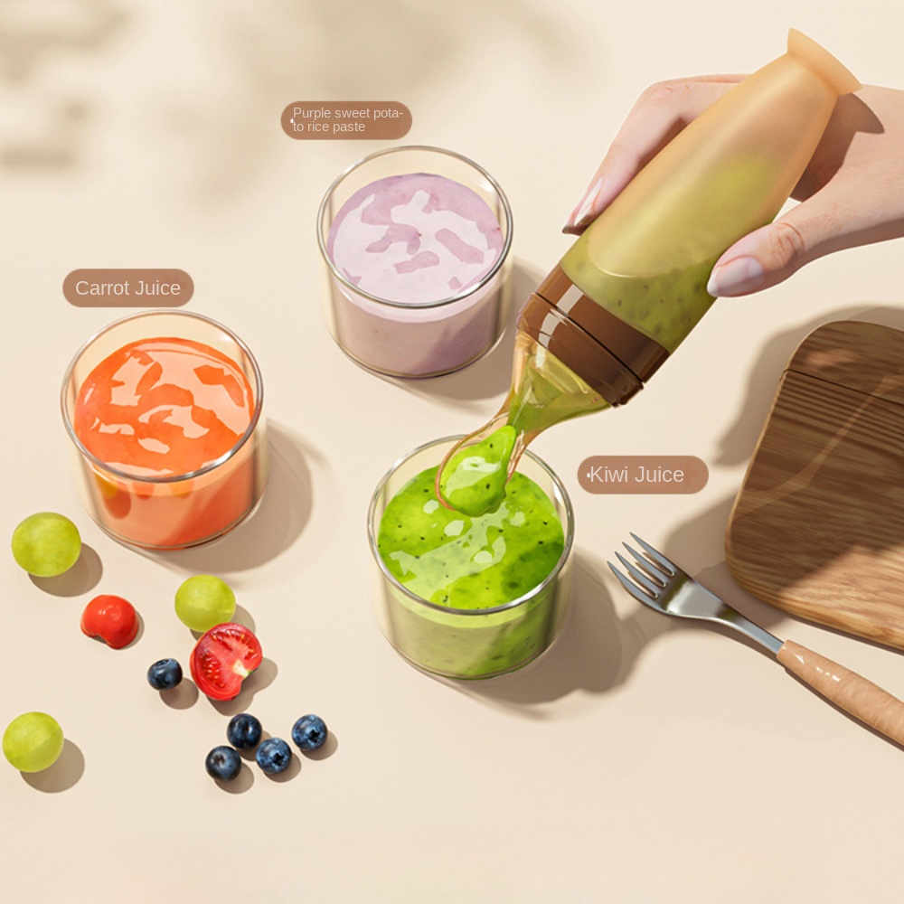 Safe Useful Silicone Baby Bott - Baby Food Utensils avis et prix