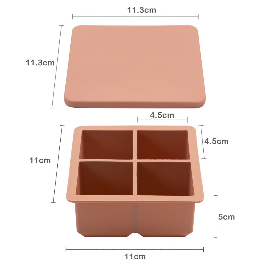 Food Grade Soft Silicone Squar - Baby Food Tray avis et prix