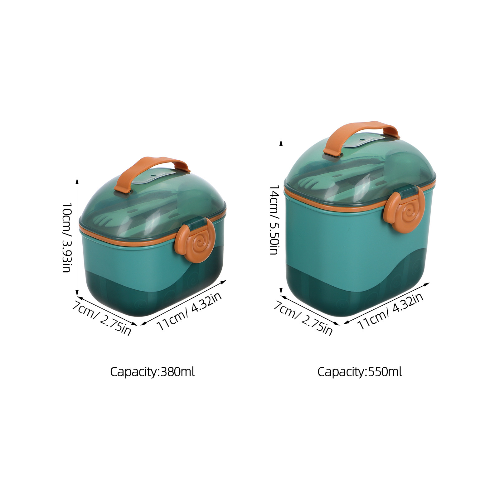 2Pcs Portable Formula Containe - Baby Food On The Go avis et prix