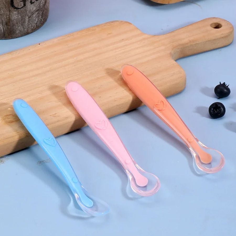 Baby Silicone Spoon Learning S - Baby Food Utensils avis et prix