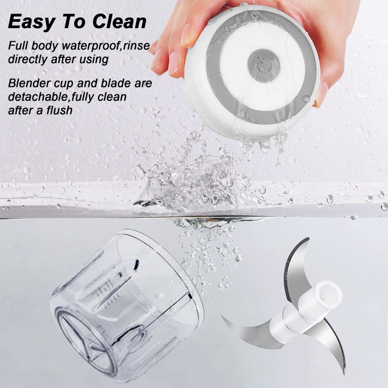 250ML Electric Garlic Grinder  - Baby Food Meat avis et prix