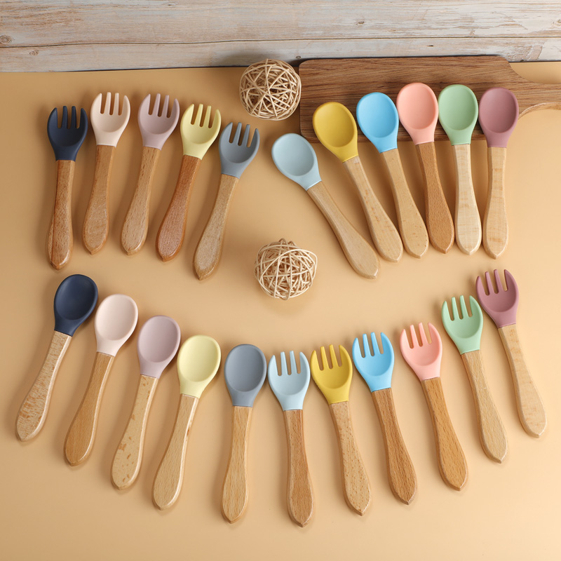 TYRY.HU 1Set Baby Silicone For - Baby Food Utensils avis et prix