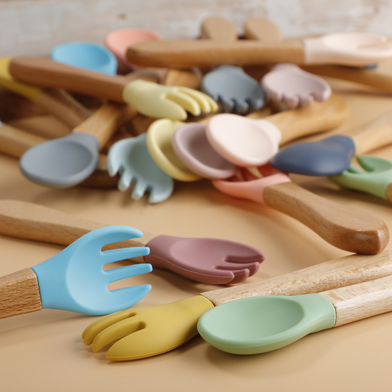 TYRY.HU 1Set Baby Silicone For - Baby Food Utensils avis et prix
