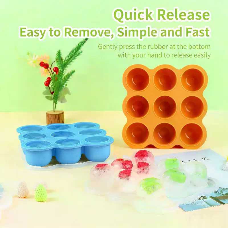 Silicone Baby Food Freezer Tra - Baby Food Tray avis et prix