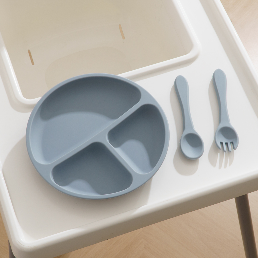 3PCS Children's Tableware Set  - Baby Food Chart avis et prix