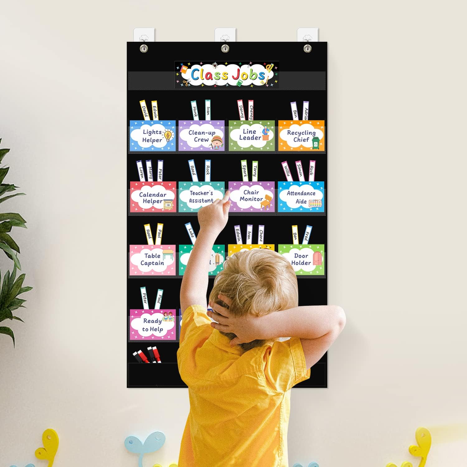 Class Jobs Pocket Chart Class  - Baby Food Chart avis et prix