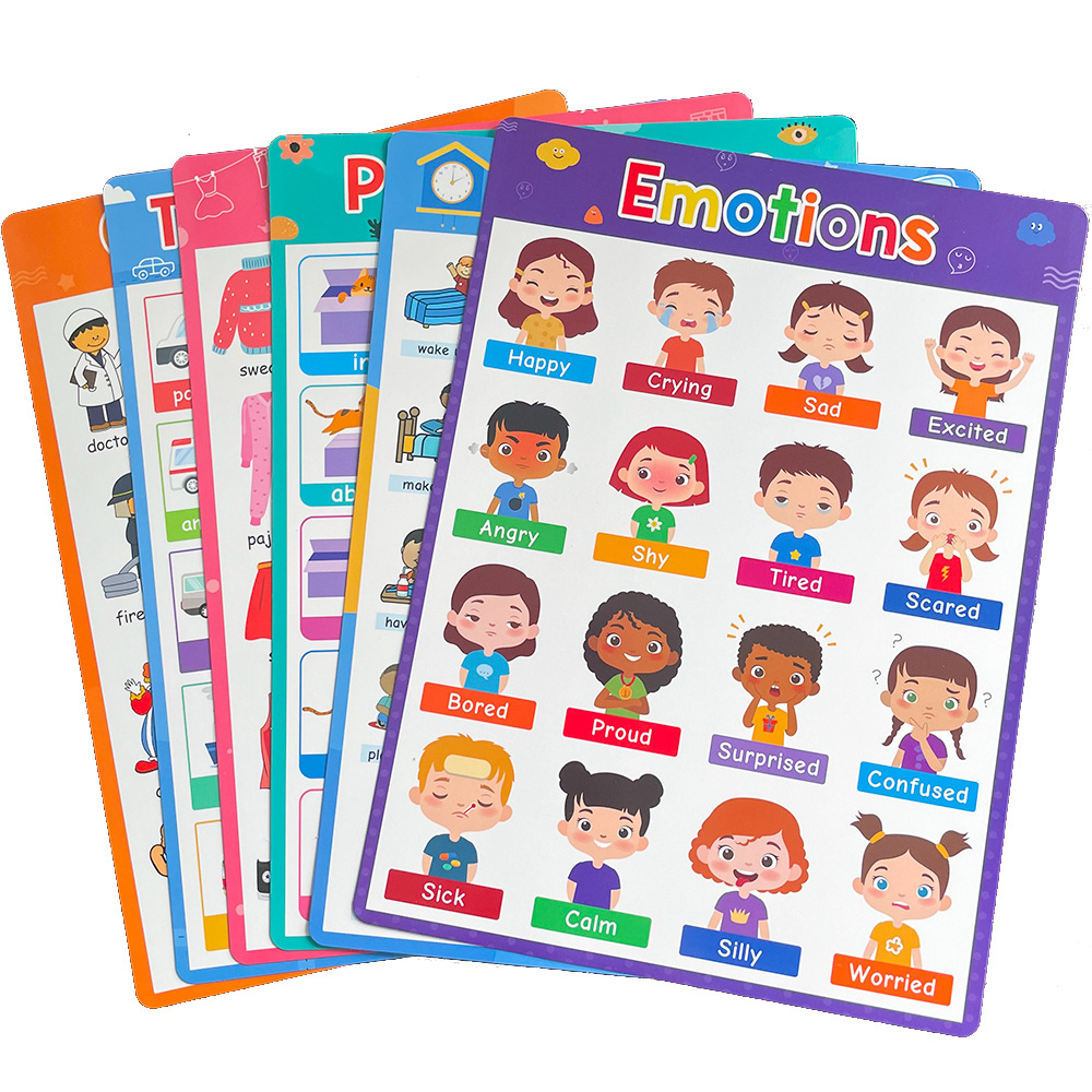 20 Themed Posters Set, A4 Engl - Baby Food Chart avis et prix