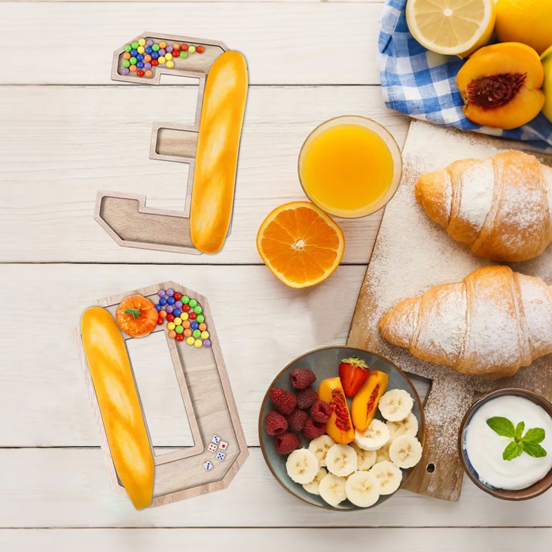 Large Wooden Number Charcuteri - Baby Food Tray avis et prix