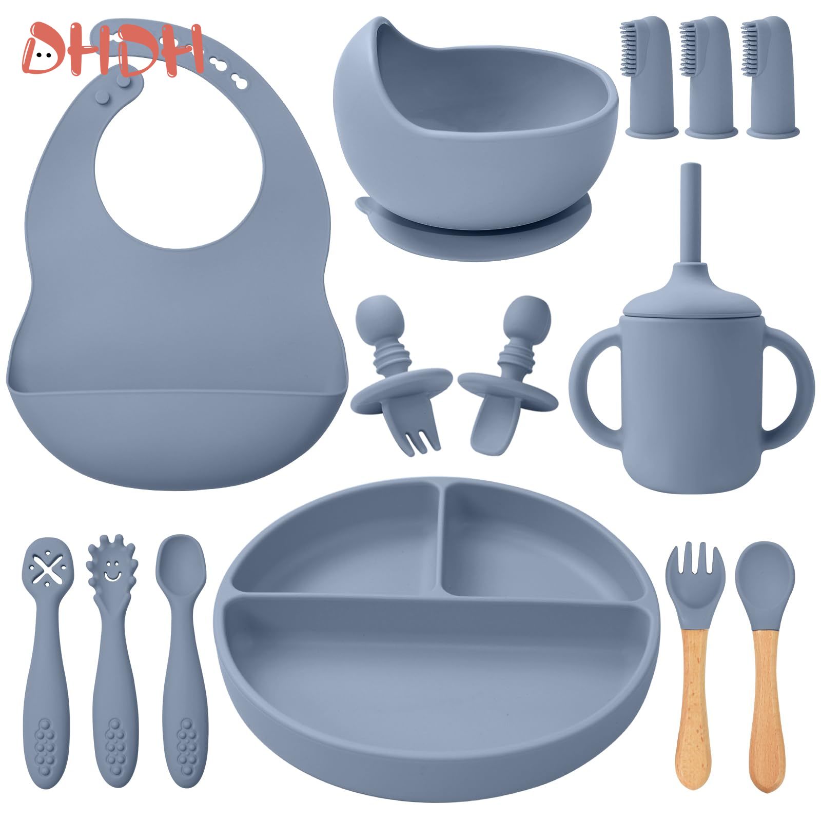 Silicone Baby Feeding Set Tabl - Baby Food Tray avis et prix