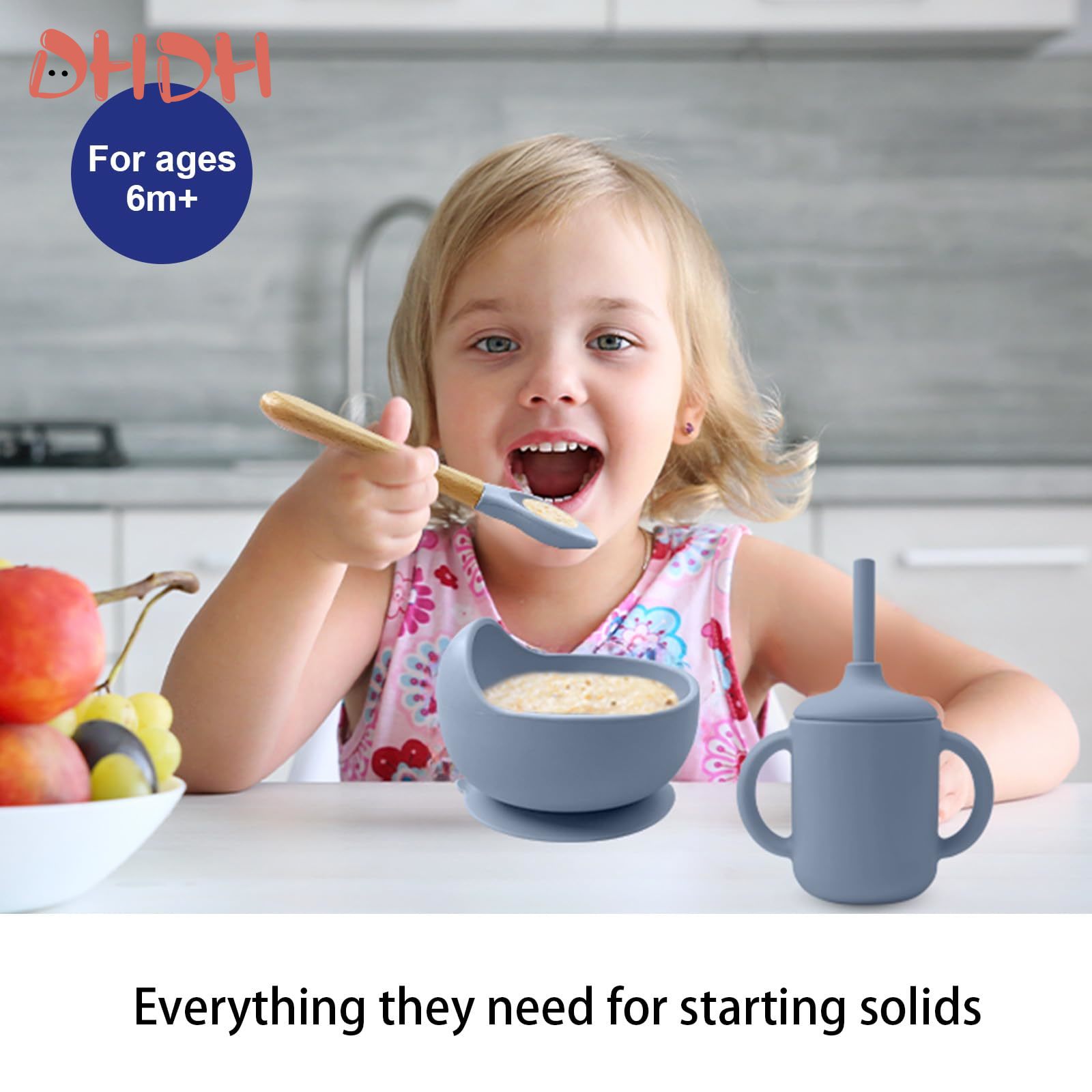 Silicone Baby Feeding Set Tabl - Baby Food Tray avis et prix