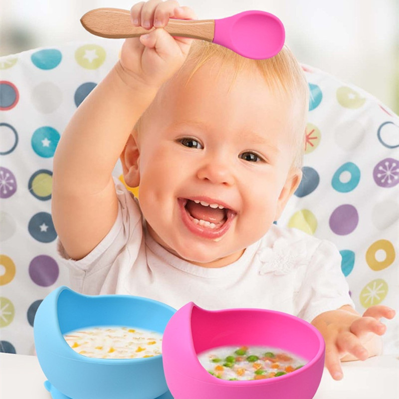 2Pcs/Set Baby Silicone Spoon F - Baby Food Utensils avis et prix