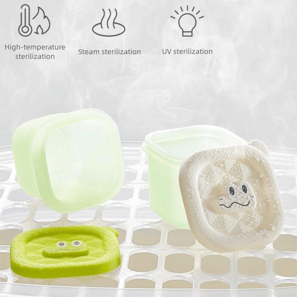 3/4/6 Grid Design Baby Food Fr - Baby Food Tray avis et prix