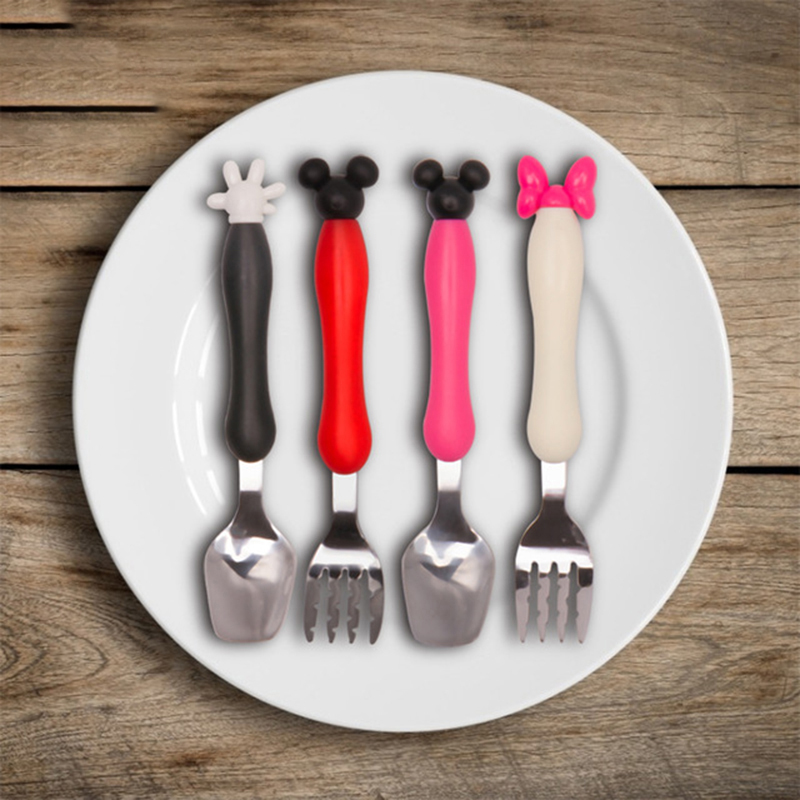 Cartoon Mickey Children Spoon  - Baby Food Utensils avis et prix